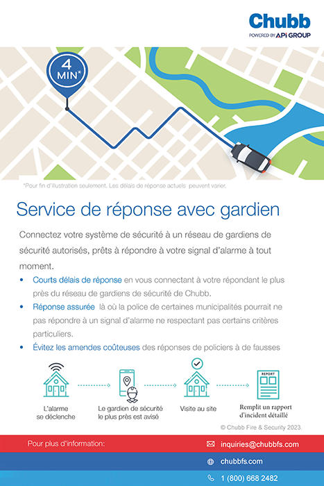 Chubb Guard Response FR